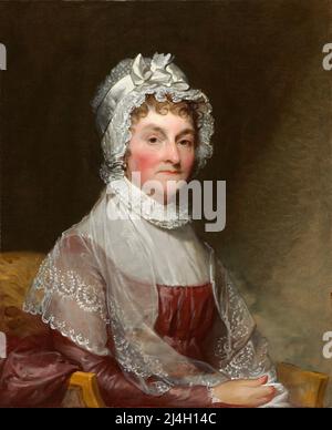 Abigail Smith Adams (Mrs John Adams), amerikanisch, 1755 - 1828, Gemälde von Gilbert Stuart Stockfoto