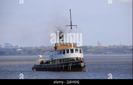 Danny Adamson Steamship Stockfoto