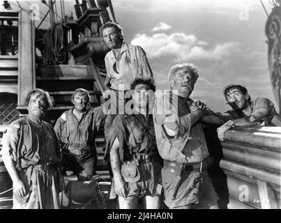 ERROL FLYNN und ALAN Hale in THE SEA HAWK 1940 Regisseur MICHAEL CURTIZ Schriftsteller Howard Koch und Seton I. Miller kostümieren Orry-Kelly-Musik Erich Wolfgang Korngold Warner Bros Stockfoto