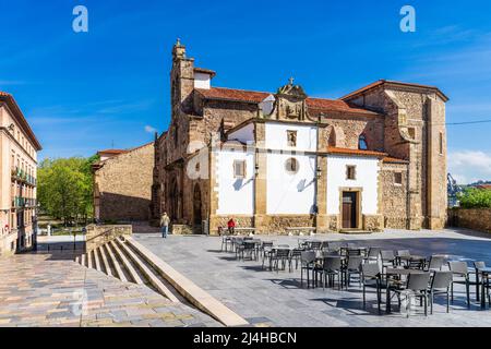 Kirche von San Antonio de Padua in der Stadt Aviles in Asturien Stockfoto