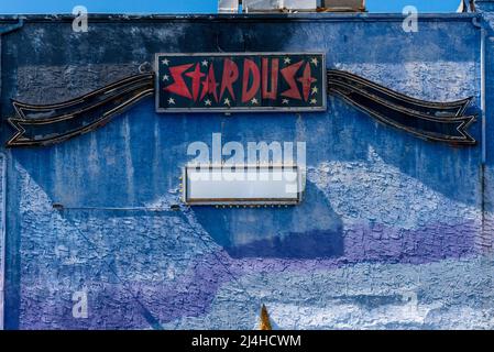 Wildwood, New Jersey Neonschild Stockfoto