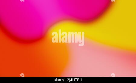 Weicher, Farbenfroher Hintergrund Mit Abstraktem Rauschen Und Pink Orange Stockfoto