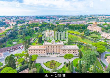 Palast des Governorats im Vatikan. Stockfoto