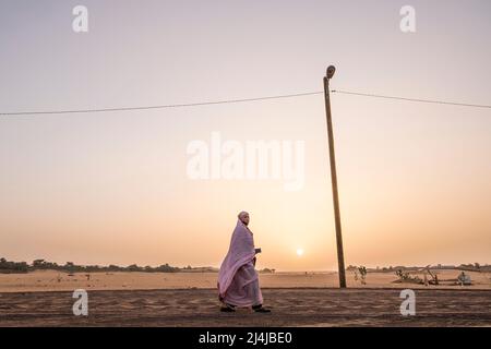 Mauretanien, Chinguetti, Alltag Stockfoto