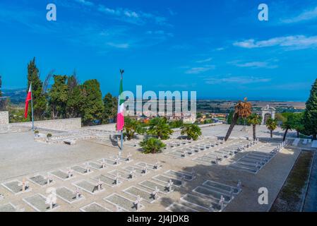 Polnischer Kriegsfriedhof in Loreto, Italien. Stockfoto