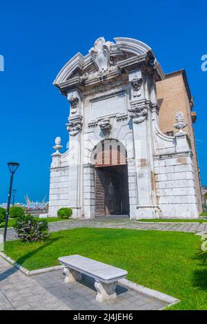 Porta Pia in der italienischen Stadt Anconica. Stockfoto