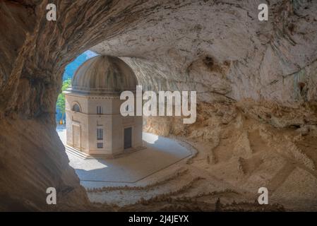 Tempio del Valadier Kirche in Italien. Stockfoto