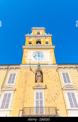 Palazzo del Governatore in der italienischen Stadt Parma. Stockfoto