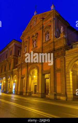 San Benedetto Kirche in Bologna, Italien. Stockfoto