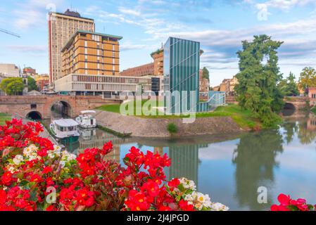 Monumento „Memoria e Luce“ in der italienischen Stadt Padua. Stockfoto