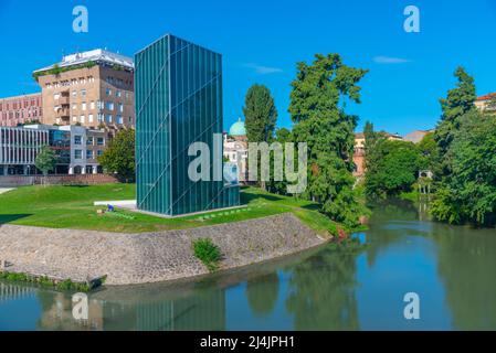 Monumento „Memoria e Luce“ in der italienischen Stadt Padua. Stockfoto