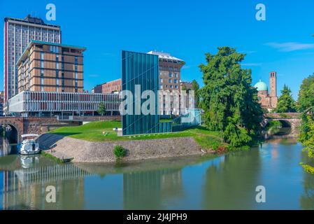 Monumento „Memoria e Luce“ in der italienischen Stadt Padua. Stockfoto