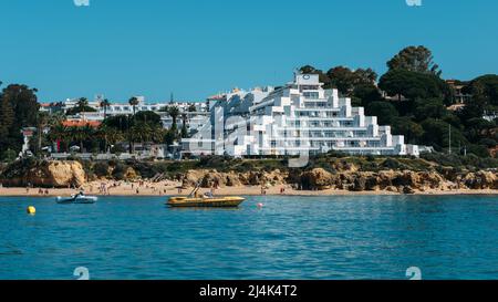 Muthu Clube Praia da Oura, Algarve, Portugal Stockfoto