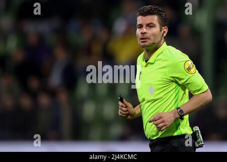 DORDRECHT, NIEDERLANDE - 15. APRIL: Erwin Blank während des niederländischen Keukenkampioendivisie-Spiels zwischen FC Dordrecht und FC Emmen im Riwal Hoogwerkers Stadion am 15. April 2022 in Dordrecht, Niederlande (Foto: Herman Dingler/Orange Picters) Stockfoto