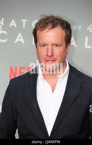 London, Großbritannien 14.. April 2022, Geoffrey Streatfeild nimmt an der Weltpremiere von Anatomy of a Scandal Teil. Stockfoto