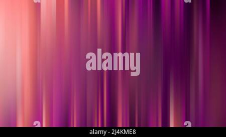 Violetter Hintergrund. Bewegung. Purpurner Fleck bestehend aus orangen und purpurnen Farbtönen in Abstraktion. Stockfoto