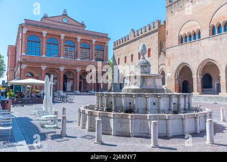 Rimini, Italien, 2. September 2021: Teatro Amintore Galli in der italienischen Stadt Rimini. Stockfoto