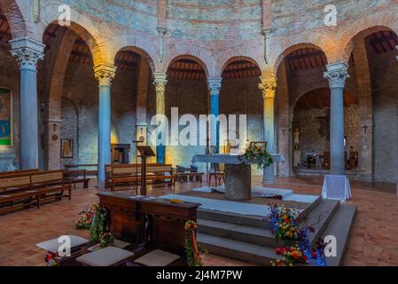 Perugia, Italien, 2. Oktober 2021: Kirche von San Michele Arcangelo in Perugia, Italien. Stockfoto