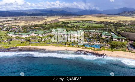Grand Hyatt Kauai Resort and Spa, Koloa, Kauai, Hawaii, USA Stockfoto