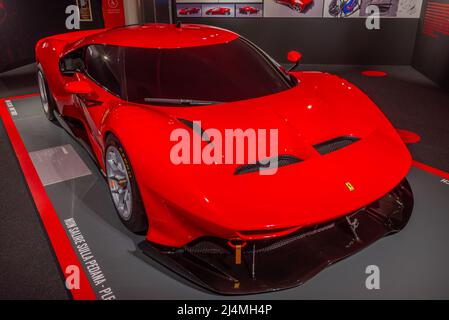 Maranello, Italien, 23. September 2021: Ferrari P80 im Museo Ferrari in Maranello, Italien. Stockfoto