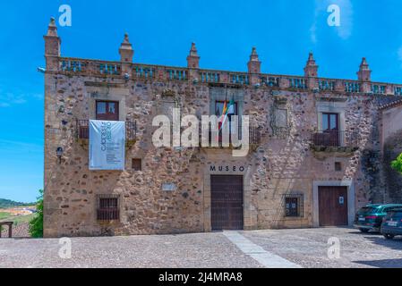 Caceres, Spanien, 18. Mai 2021: Museum von Caceres in Spanien Stockfoto