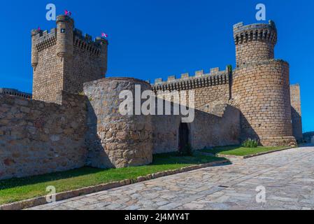 Parador de Oropesa Hotel in Spanien Stockfoto