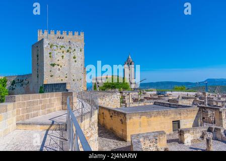 Fortaleza de la Mota in Alcala la Real in Spanien Stockfoto