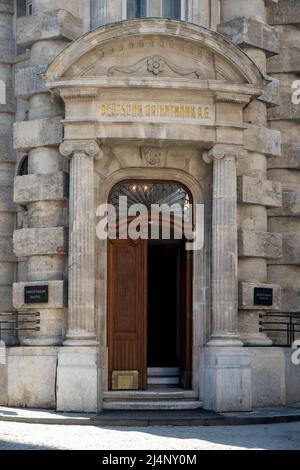 Türkei, Istanbul, Eminönü, Vakif Hani Sokak/Findikci Remzi Sokak, Deutsche Orientbank, Haupteingang Stockfoto