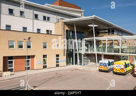 Das Äußere des Queen Mary's Hospital, Roehampton, London, England, Großbritannien Stockfoto