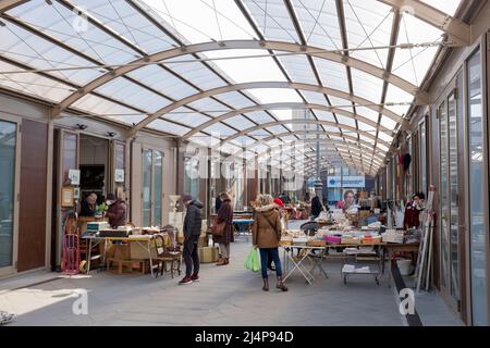 Mercato Delle Pulci Largo Pietro Annigoni Florenz Italien Stockfoto