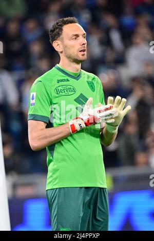 Etrit Berisha (FC Turin) während der Italienischen Fußball-Liga Ein 2021/2022-Match zwischen SS Lazio und fc turin im Olimpic Stadium in Ro Stockfoto