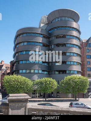 Antwerpen, Belgien, 17. April 2020, wunderschöne Luxus-Apartments im Herzen von Antwerpen Stockfoto