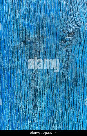 Blaue Holzplanke Hintergrund Material Textur Stockfoto