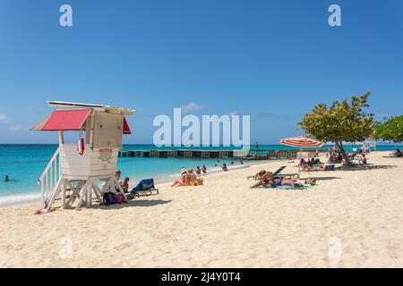 Doctor's Cave Beach, Montego Bay, St James Parish, Jamaica, Greater Antilles, Karibik Stockfoto