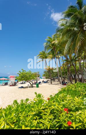 Doctor's Cave Beach, Montego Bay, St James Parish, Jamaica, Greater Antilles, Karibik Stockfoto