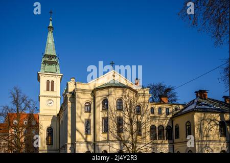 Evangelische Kirche in Ljubljana, Slowenien Stockfoto