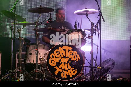 Bowling for Soup bei der Academy Bournemouth O2 17.04.2022. Kredit: Charlie Raven/Alamy Live Nachrichten Stockfoto