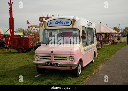 Eiswagen. Herr Whippy. Stockfoto