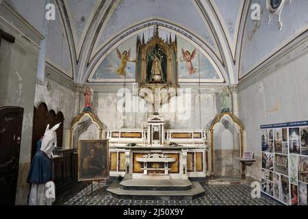 Napoli - Interno della Chiesa di Santa Luciella Stockfoto