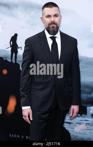 Der amerikanische Filmregisseur Robert Eggers kommt zur Los Angeles Premiere von Focus Features' 'The Northman', die am 18. April 2022 im TCL Chinese Theatre IMAX in Hollywood, Los Angeles, Kalifornien, USA, stattfand. Foto von Xavier Collin/Image Press Agency/ABACAPRESS.COM Stockfoto