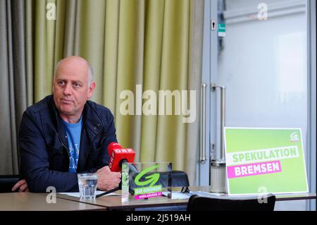 Wien, Österreich. 17.. November 2014. Christoph Chorherr ist ein ehemaliger österreichischer Politiker der Grünen. 2019 trat er aus der Partei zurück, nachdem das Bundesamt für Korruptionsprävention und -Bekämpfung wegen einer anonymen Beschwerde eine Untersuchung gegen ihn eingeleitet hatte Stockfoto