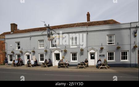 Der Swan Hotel Thaxted Essex Stockfoto