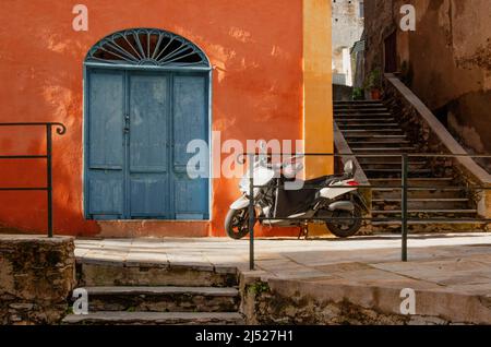 In der alten Zitadelle von Bastia, Korsika Stockfoto