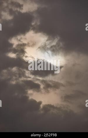 Wolken am Himmel Stockfoto