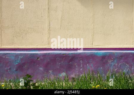 Abstrakte Textur. 2D Abbildung. Ausdrucksstarkes handgemachtes Ölgemälde auf Leinwand. Breite Pinselstriche. Moderne Kunst. Mehrfarbiger Hintergrund. Moderne Bürste Stockfoto