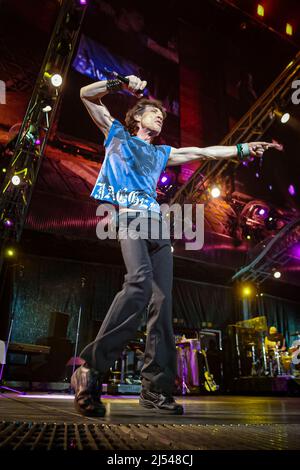 Benidorm, Spanien. 25.. September 2003. Die englische Band Rolling Stones während ihres Konzerts in Benidorm. Quelle: ABEL F. ROS/Alamy Stockfoto
