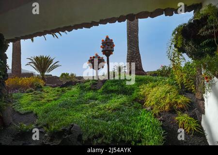 Jameos del Agua, Kunstinstallation, Kanarische Inseln, Lanzarote Stockfoto