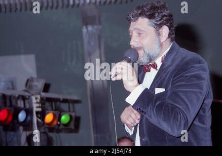 Der rumänische Musiker Sergiu Cioiu in Los Angeles, CA, USA, ca. 1992 Stockfoto