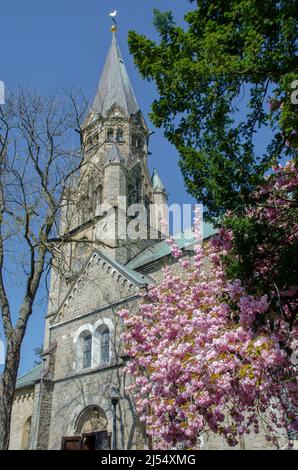 Aachen Eilendorf-St. Severin ist eine katholische Kirche in Aachen-Eilendorf. Stockfoto