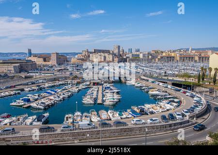 VIEUX PORT DE MARSEILLE, BDR FRANKREICH 13 Stockfoto